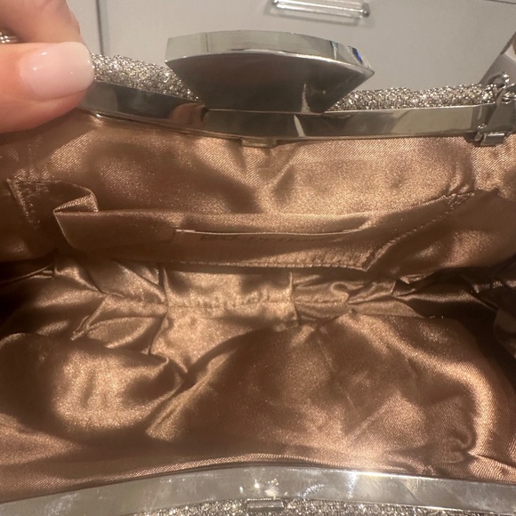 Scheilan metalic evening bag with Dust Bag - NWOT - Picture 6 of 8
